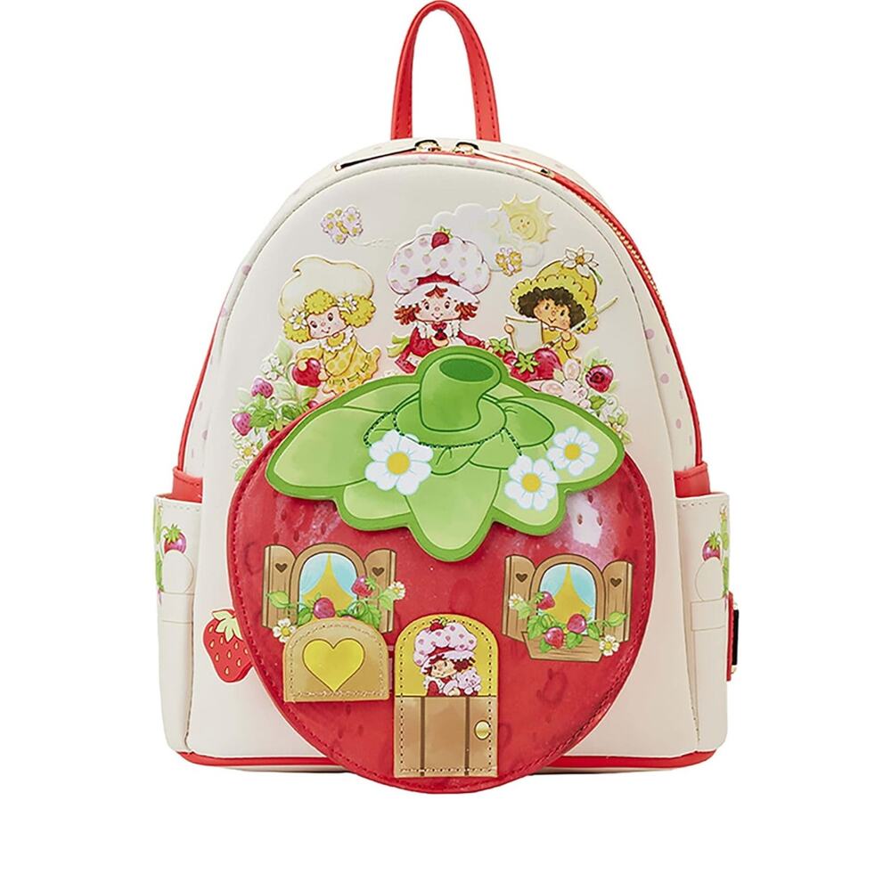 Loungefly Strawberry Shortcake Strawberry House Mini Backpack